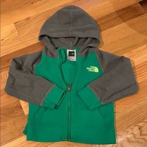 The north face fleece light jacket